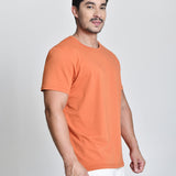 Camiseta Masculina Básica Laranja