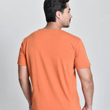 Camiseta Masculina Básica Laranja