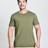 Camiseta Masculina Básica Verde Oliva