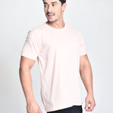 Camiseta Masculina Básica Rosa Areia