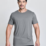 Camiseta Masculina Básica Cinza