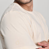 Camiseta Masculina Básica Bege