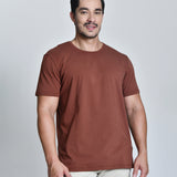 Camiseta Masculina Básica Marrom