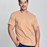 Camiseta Masculina Básica Caramelo