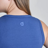 Regata Feminina Canelada Isabeli Azul