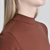 Camiseta Feminina Flavia Marrom