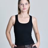 Regata Feminina Canelada Isabeli Preto