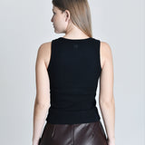 Regata Feminina Canelada Isabeli Preto