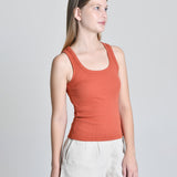 Regata Feminina Canelada Isabeli Terracota