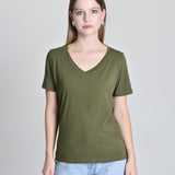 Camiseta Feminina Manuela Verde Oliva