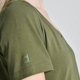 Camiseta Feminina Manuela Verde Oliva