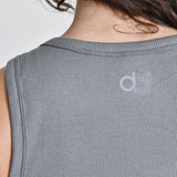 Regata Feminina Canelada Isabeli Cinza