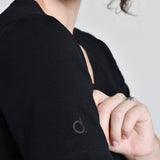 Camiseta Feminina Manuela Preto