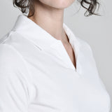 Camisa Feminina Gola Polo Elisabeth Off