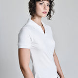 Camisa Feminina Gola Polo Elisabeth Off
