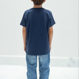 Camiseta Infantil Augusto Azul